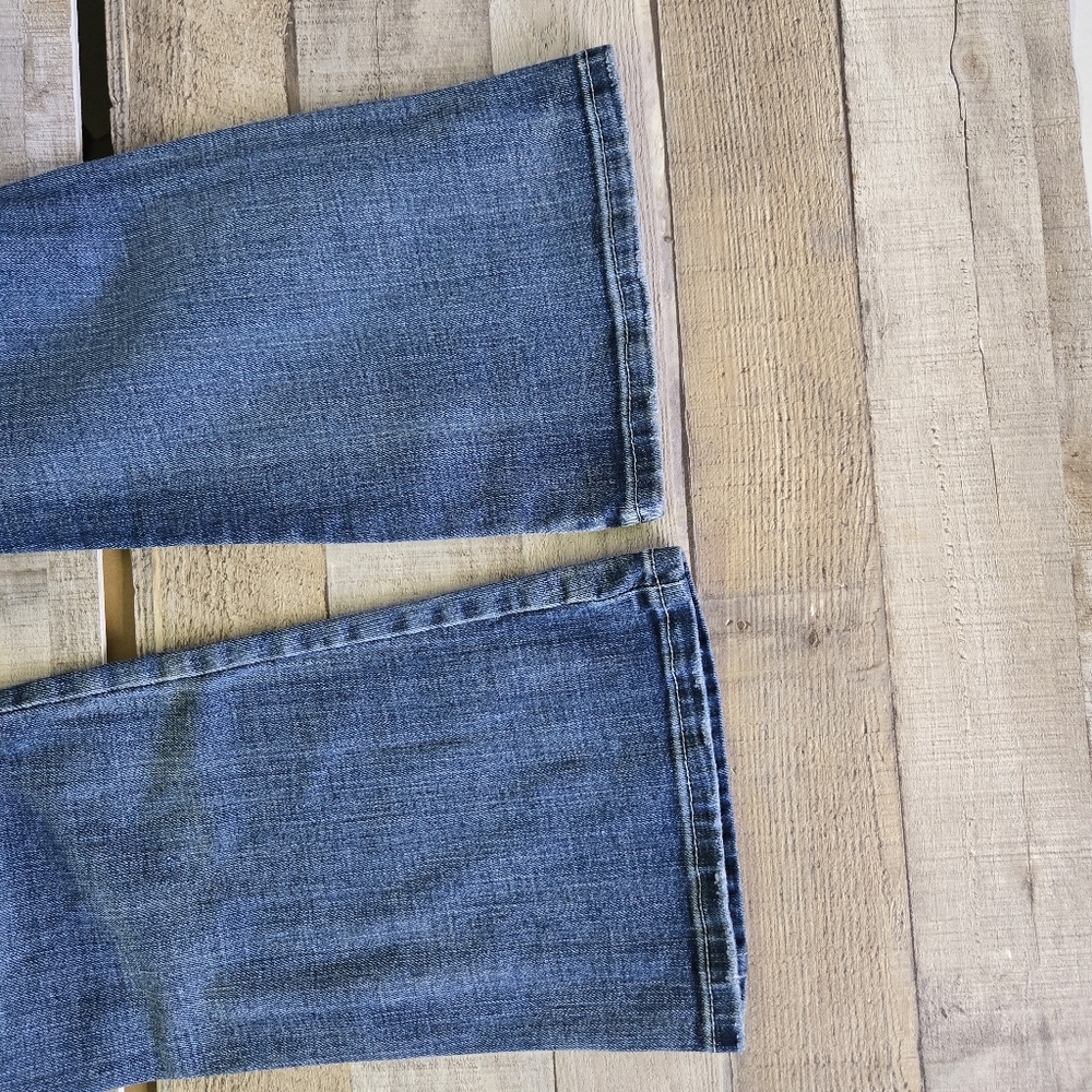LEVI'S | 524 Too Superlow Bootcut Jeans in Blue sz 5M - Picture 8 of 12